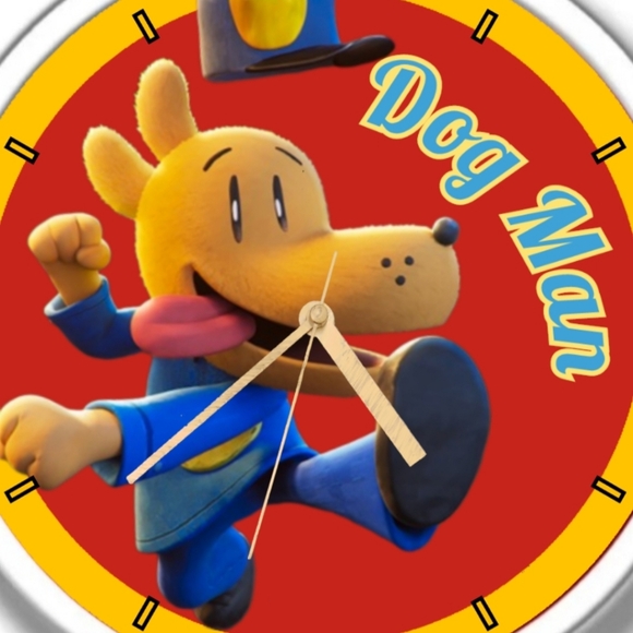 Dog Man clock - Picture 4 of 5